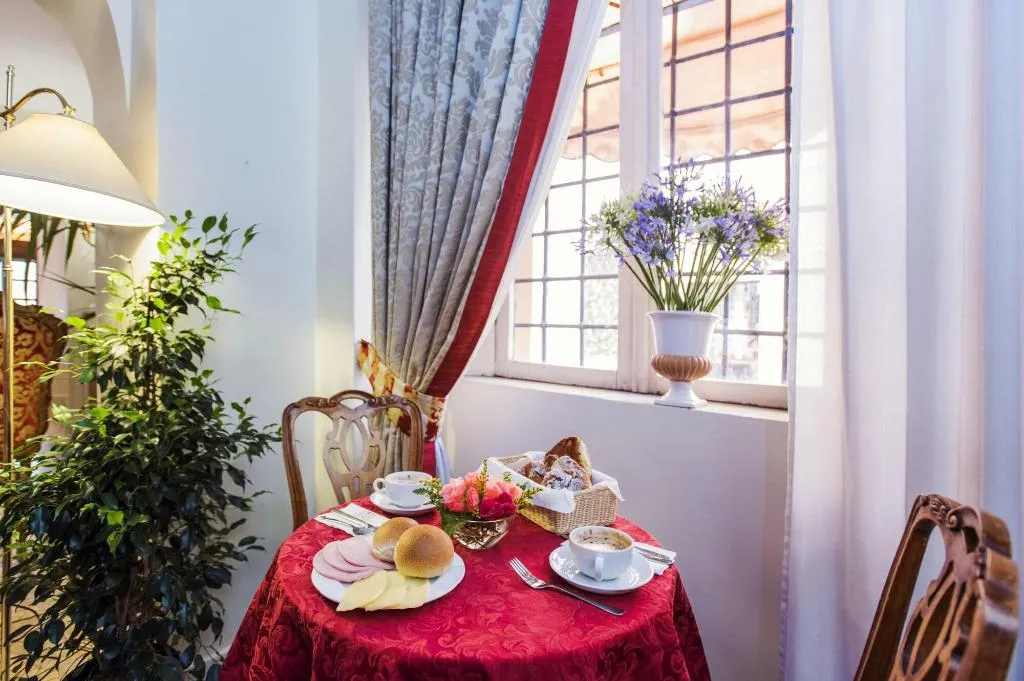 Restaurant, Hotel Due Torri, Rome