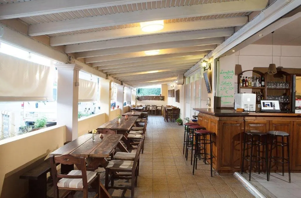 Restaurant, Wilde Rose Hotel, Corfu