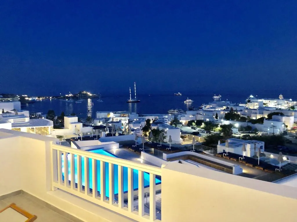 General view, The George Hotel, Mykonos