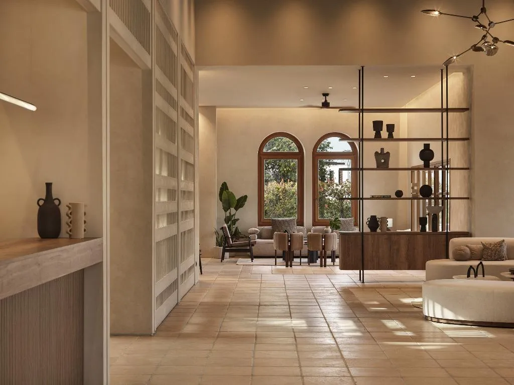 Lobby, Aulus Lindos Rhodes, Curio Collection by Hilton, Rhodes