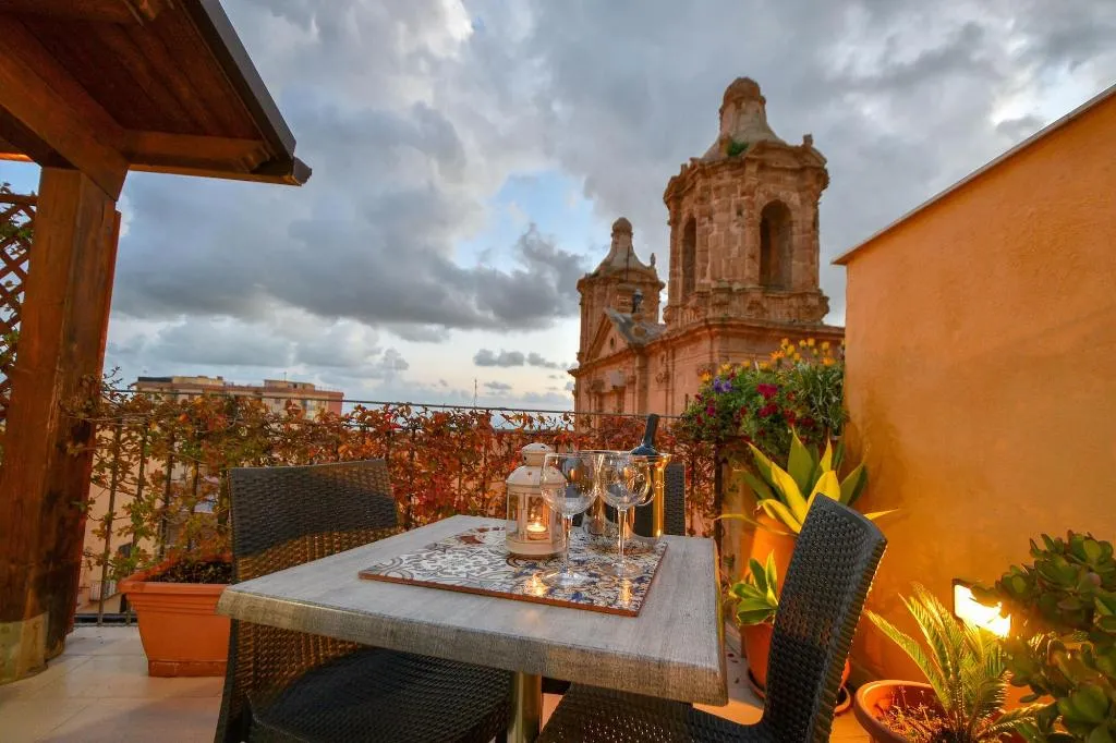 Terrace, B&B Rabaté, Catania