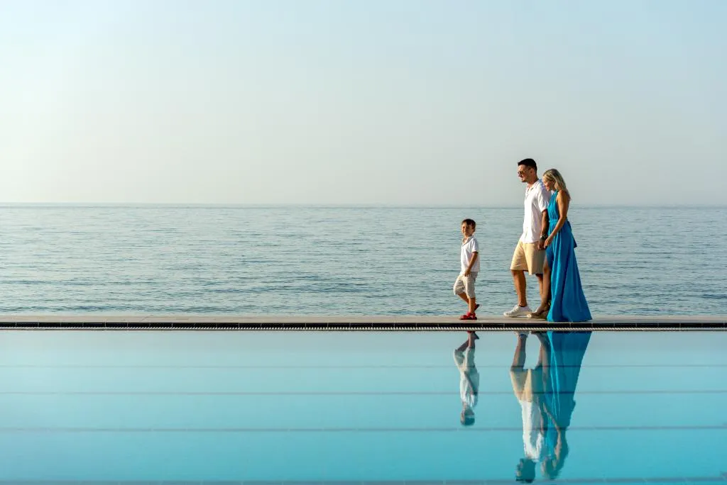 Pool, Blue Dome, Crete