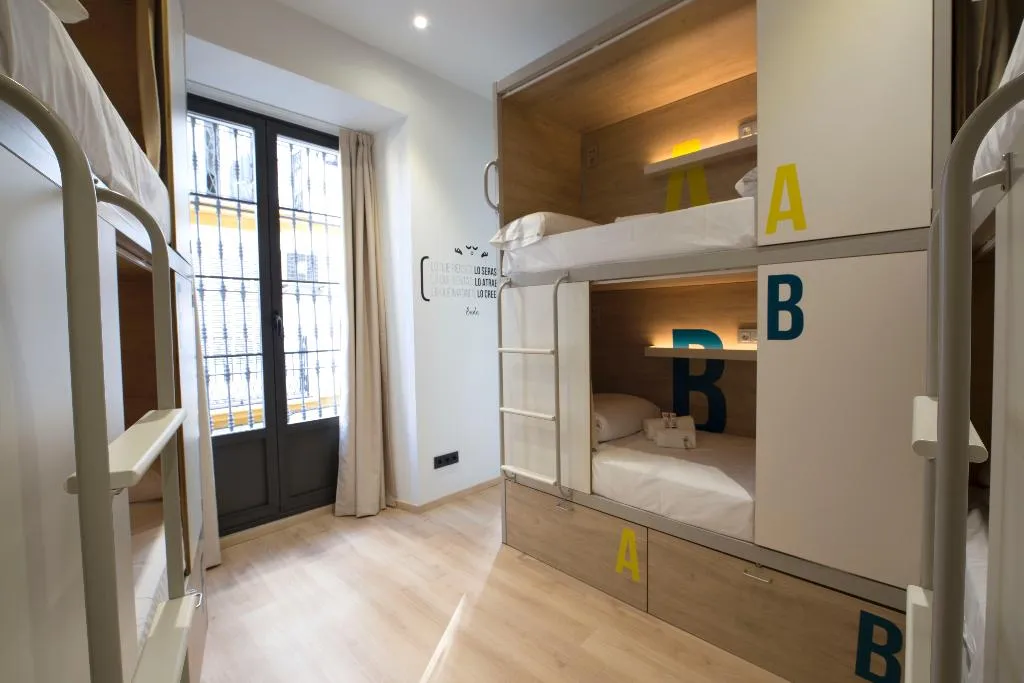 Bed in dormitory CAPACITY 6 Room, U-Sense For You Hostel Sevilla, Seville