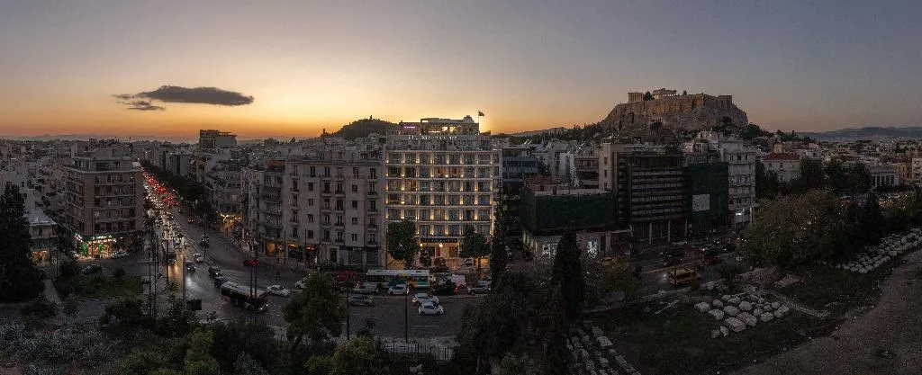 General view, The Athens Gate, Athens