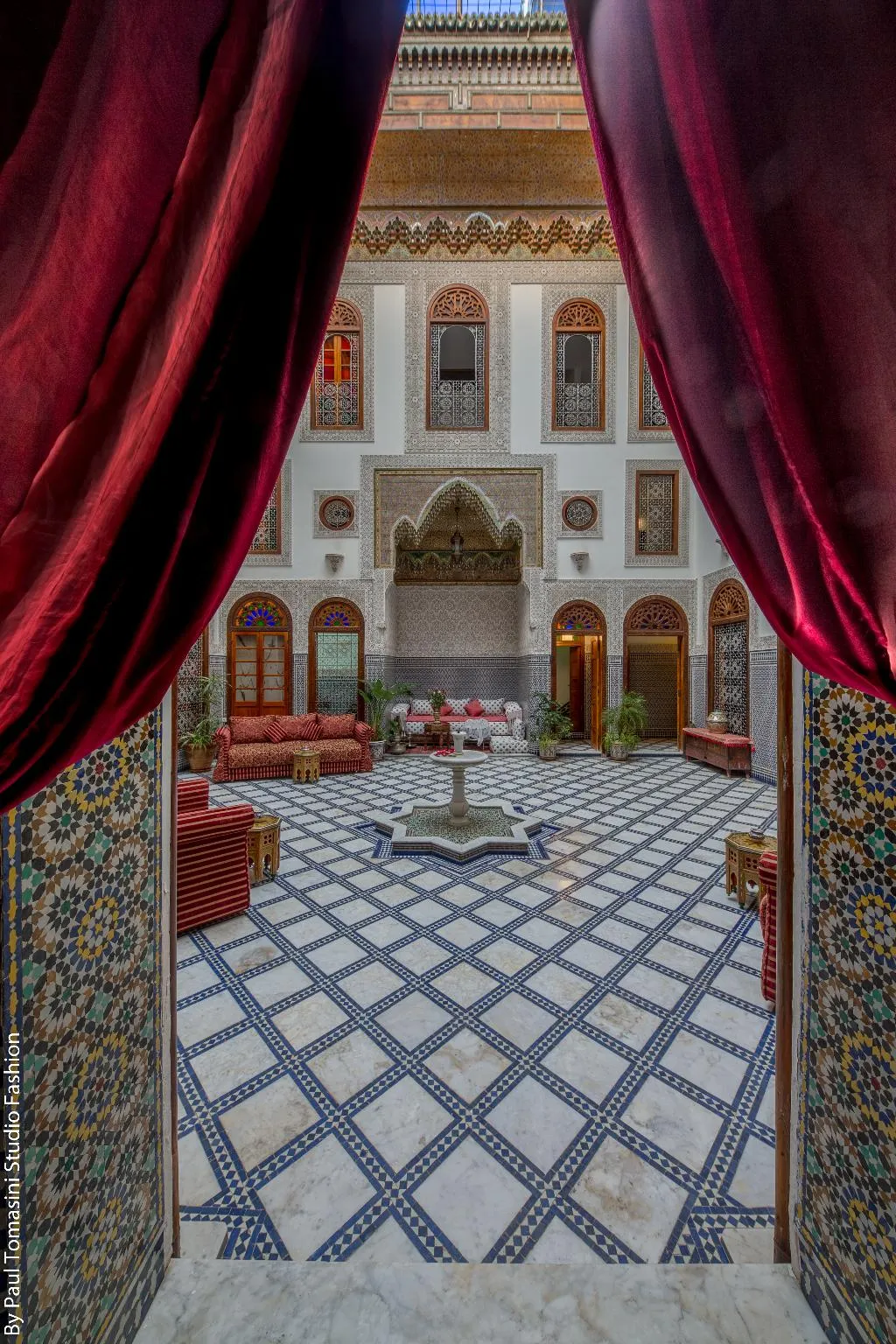 General view, La Perle De La Medina, Fez