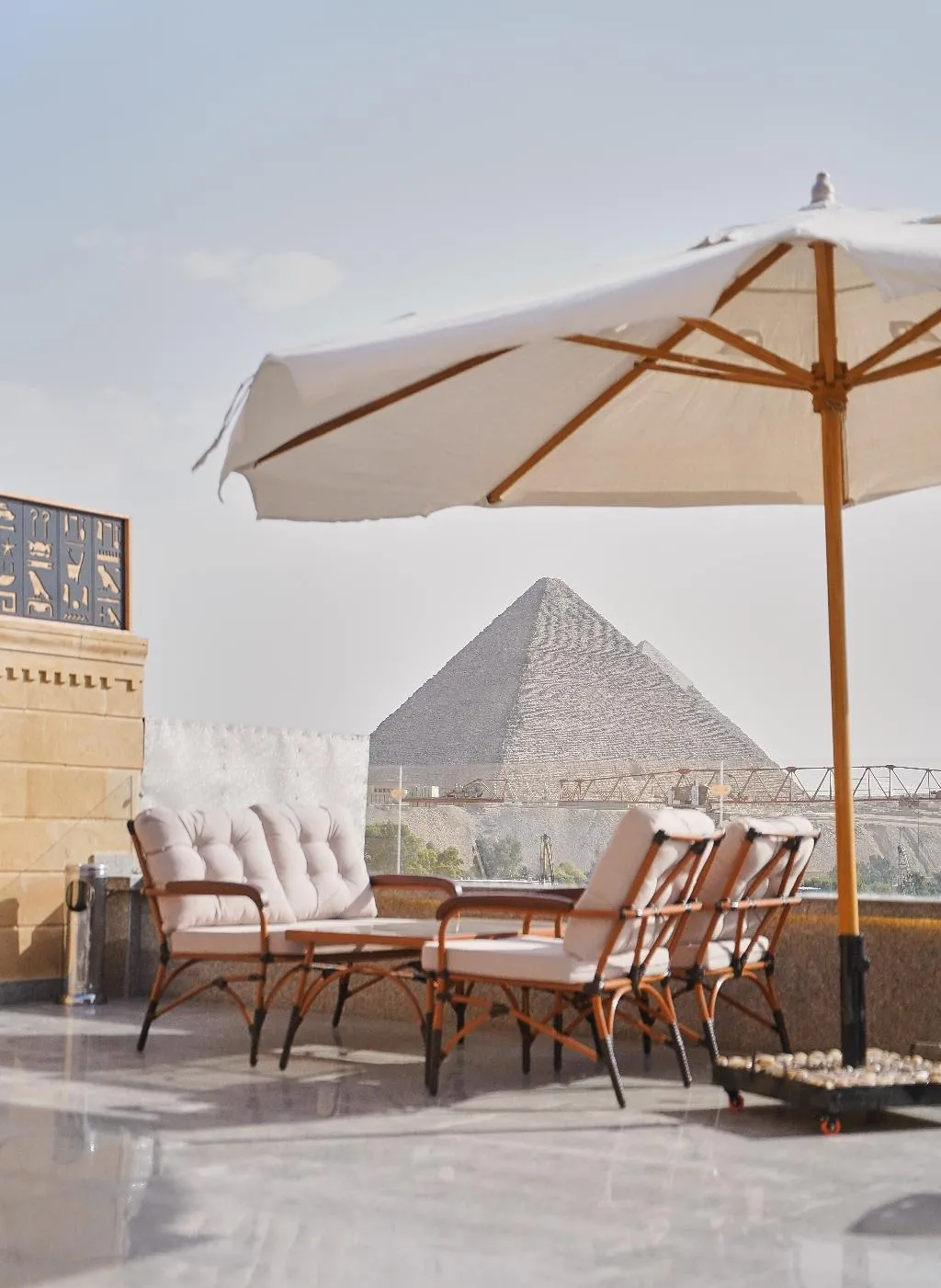 General view, Pyramids Secret Hotel, Cairo