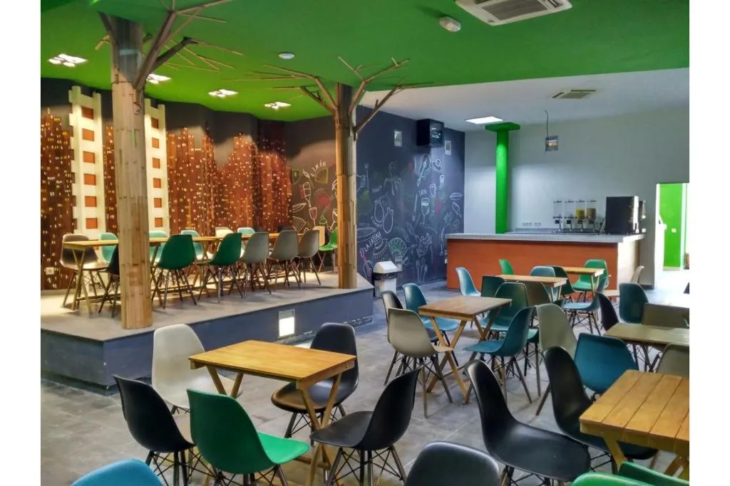 Restaurant, Motion Chueca Hostel, Madrid