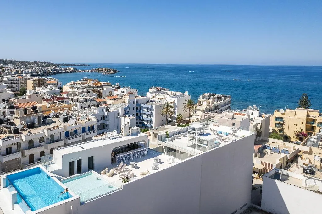 Terrace, San Antonio Boutique Hotel & Spa, Crete