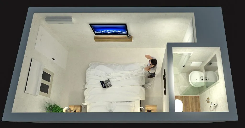 Double or Twin COMFORT Room, Mina Town Hillside, Mykonos
