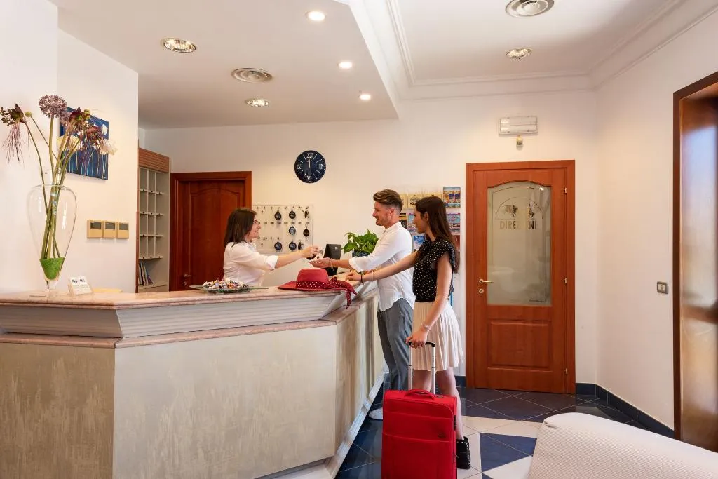 Lobby, Helios Hotel, Palermo