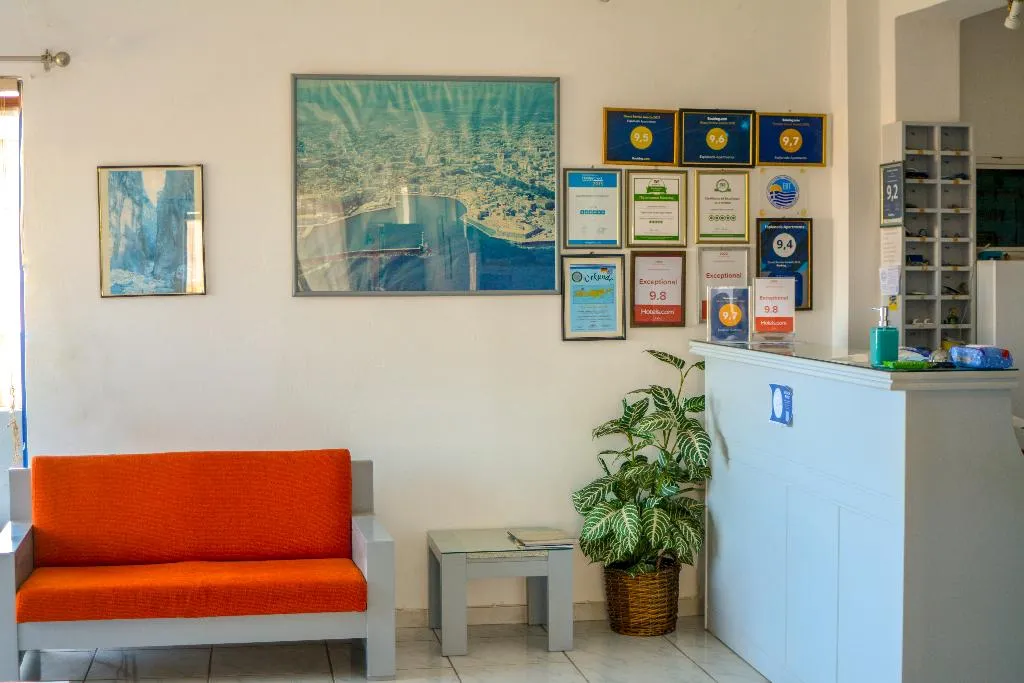 Lobby, Esplanade Apartments, Crete