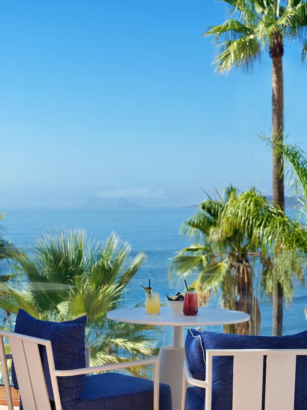 Terrace, H10 Estepona Palace, Costa Del Sol