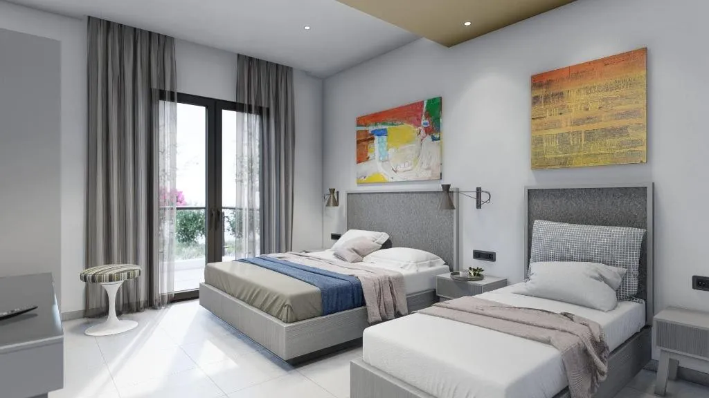 Room, Bomo Amnissos Residence, Crete