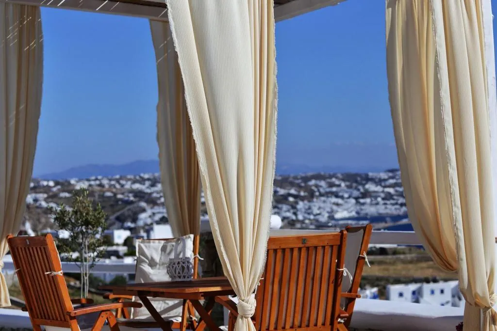 Terrace, La Maison Blanche, Mykonos