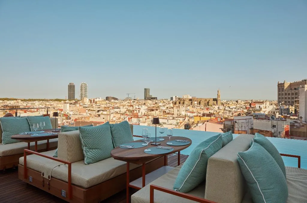 Terrace, Grand Hotel Central, Barcelona