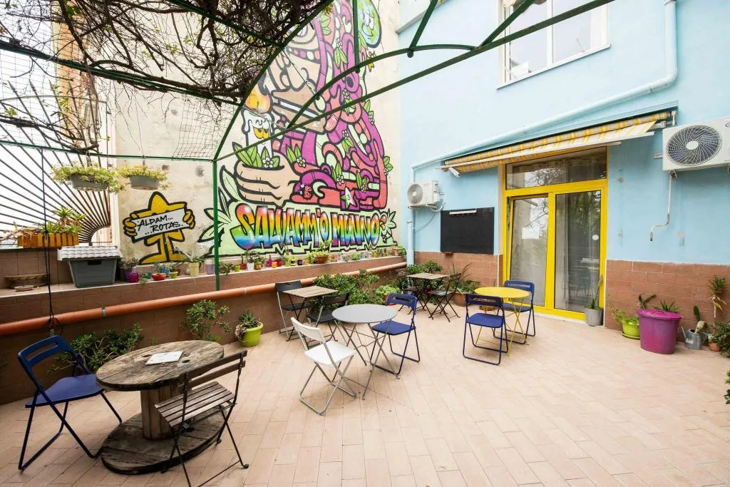Terrace, Eco Hostel Floreale, Naples