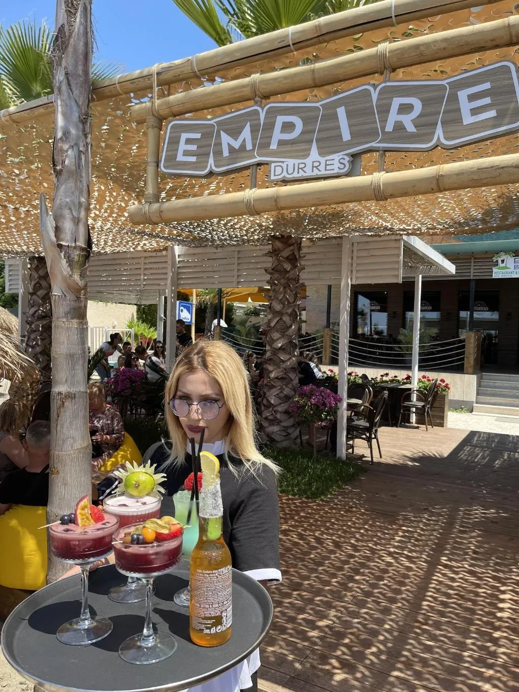 Beach, Empire Hotel, Durres