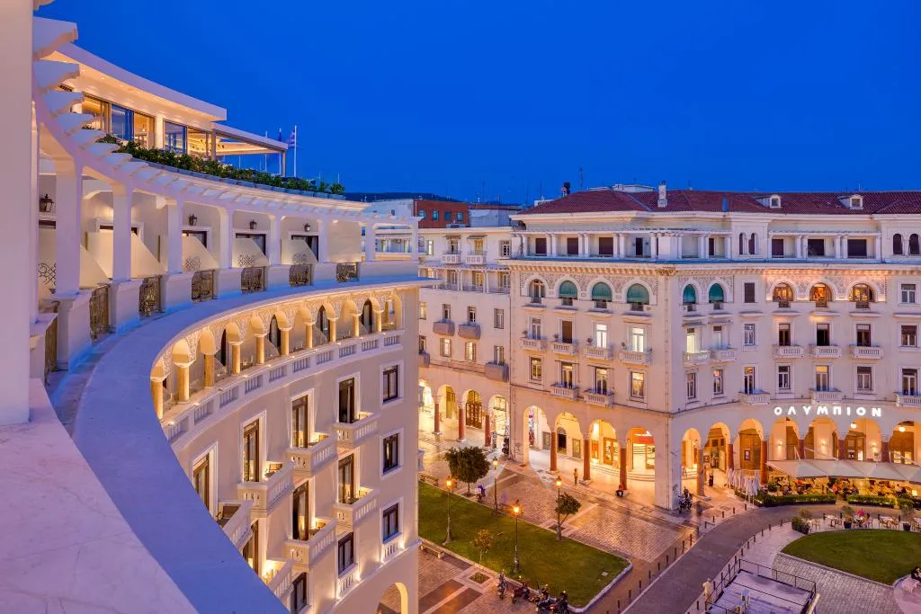 Terrace, Electra Palace Thessaloniki, Halkidiki