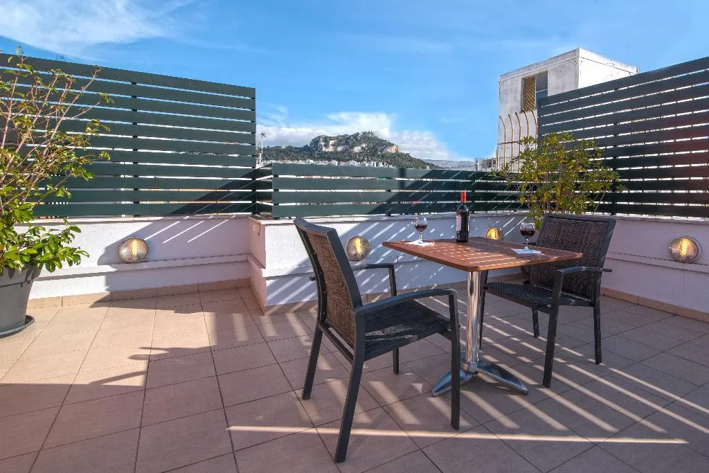 Terrace, Museum Hotel, Athens