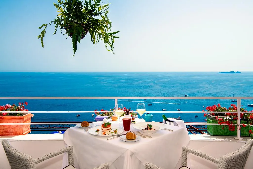 Restaurant, Eden Roc Positano, Naples