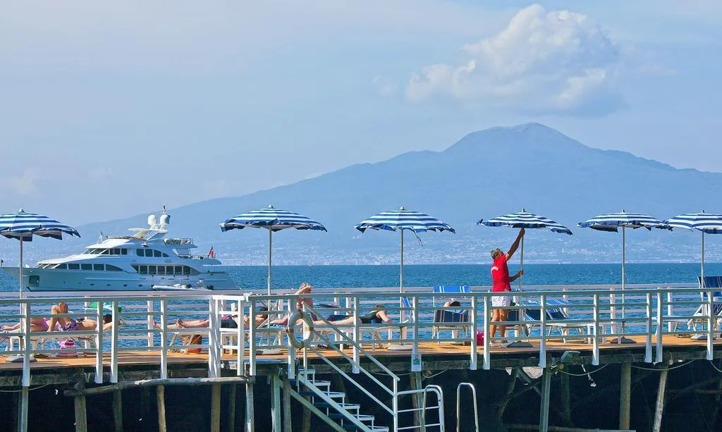 Beach, Grand Hotel Riviera, Naples