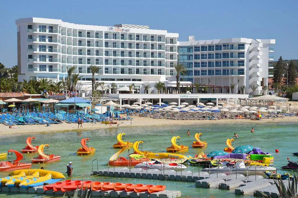 Beach, Vassos Nissi Plage Hotel & Spa, Cyprus
