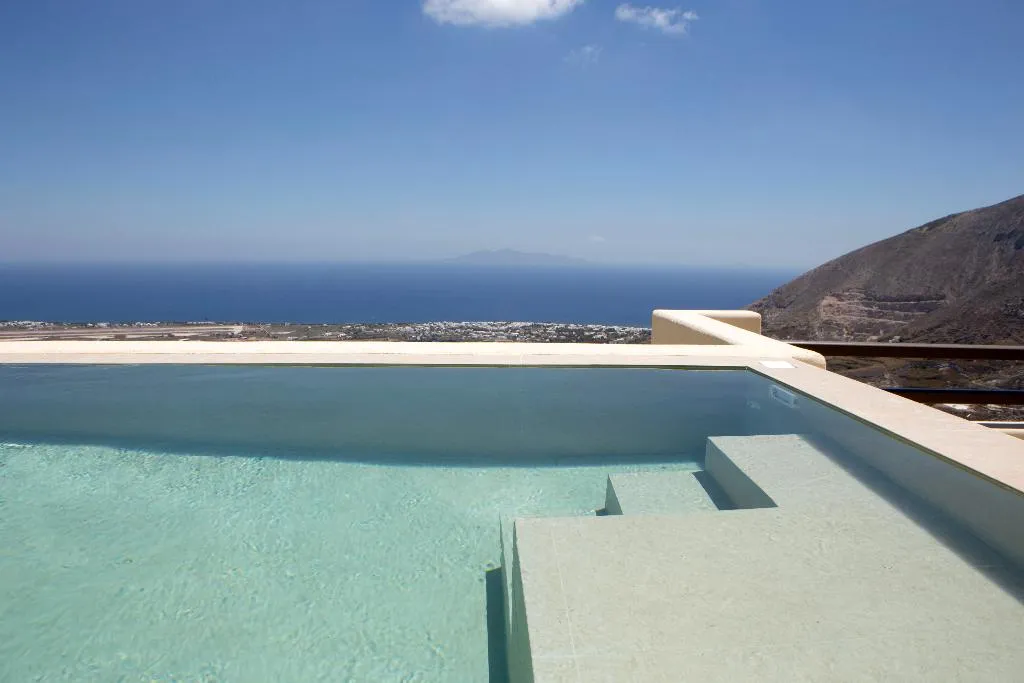 JUNIOR SUITE SEA VIEW WITH PRIVATE POOL Room, Elessa Hotel, Santorini