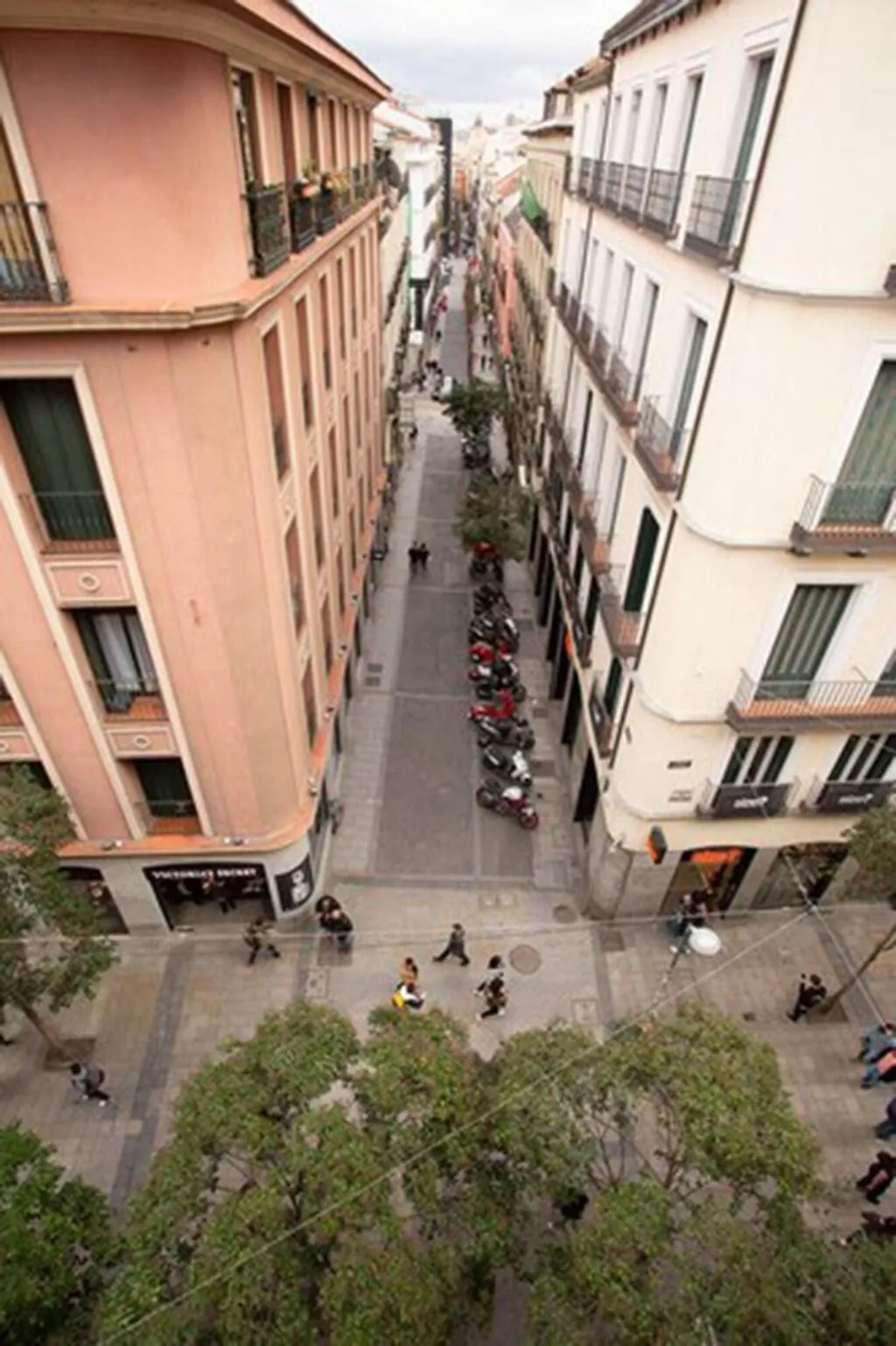 General view, Hostal Los Alpes, Madrid