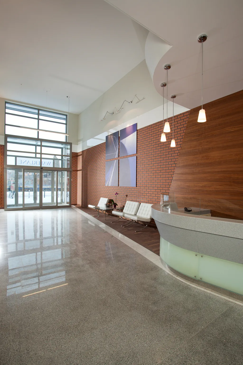 Lobby, Dom & House – Apartmenty Waterlane, Gdansk