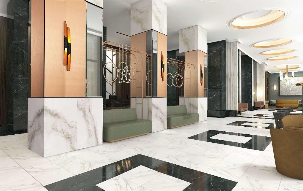 Lobby, Hotel Riu Plaza España, Madrid