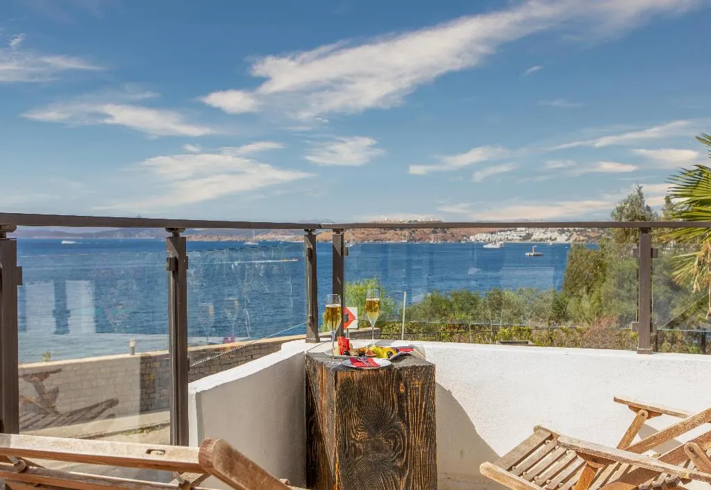 DOUBLE SEA VIEW WITH BALCONY Room, Senses Hotel Bodrum, Bodrum