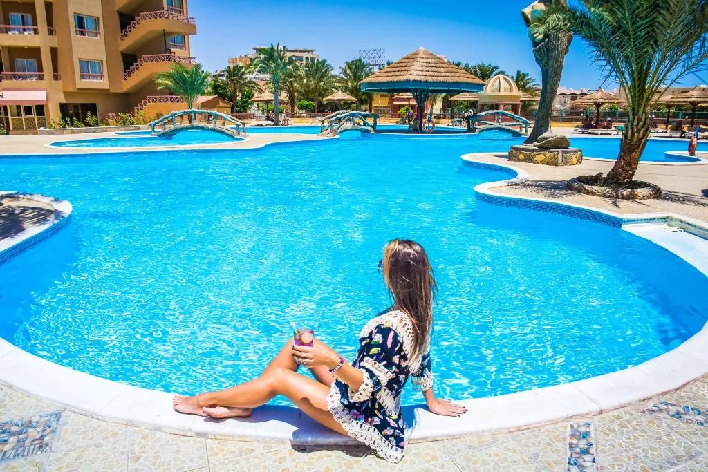 Pool, Seagull Beach Resort, Red Sea Riviera