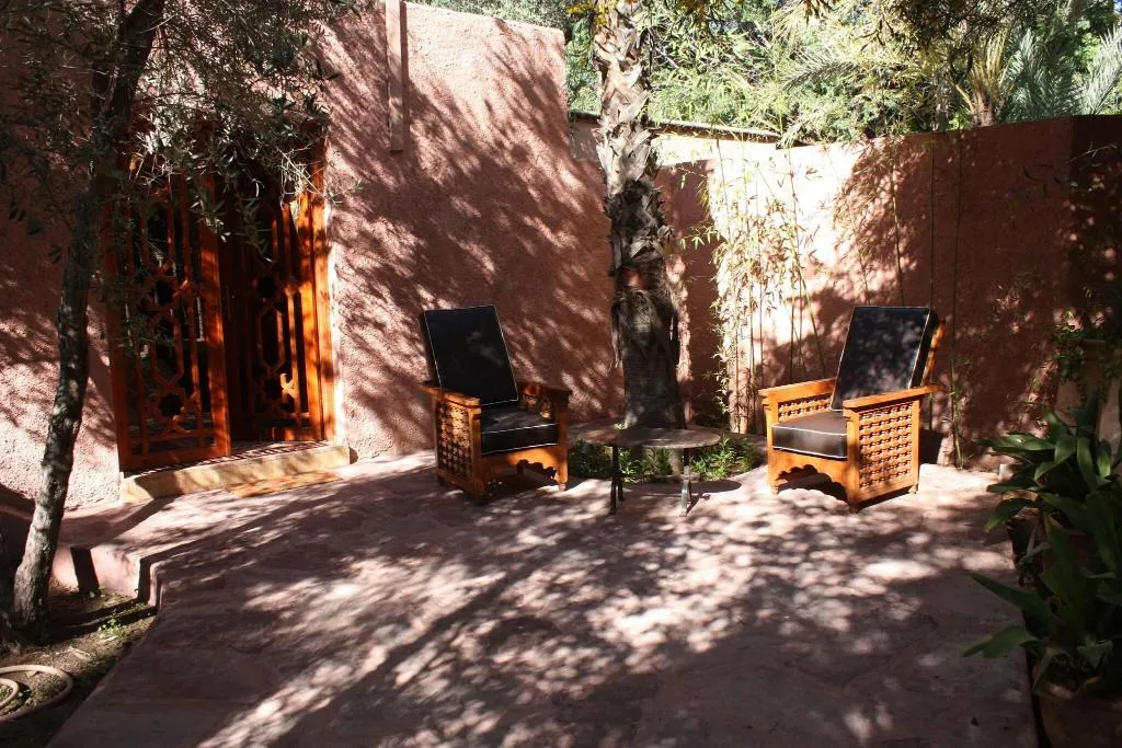 Terrace, Dar Ayniwen Garden Hotel & Bird Zoo, Marrakech