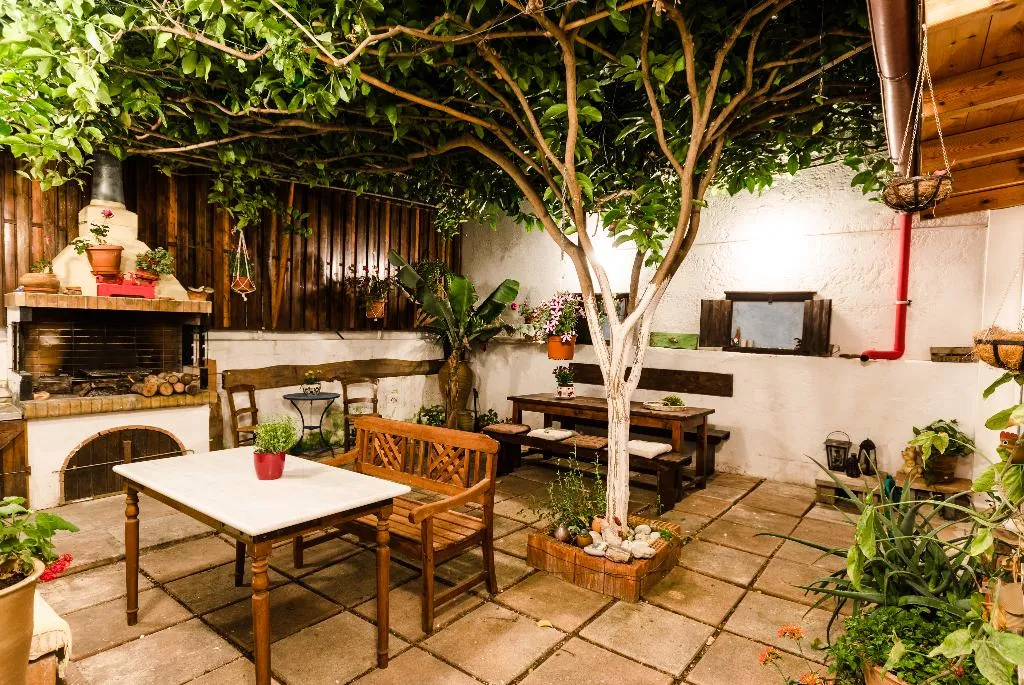 Terrace, Happiness Apartments, Crete