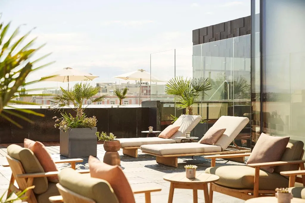 Terrace, Thompson Madrid, part of Hyatt, Madrid