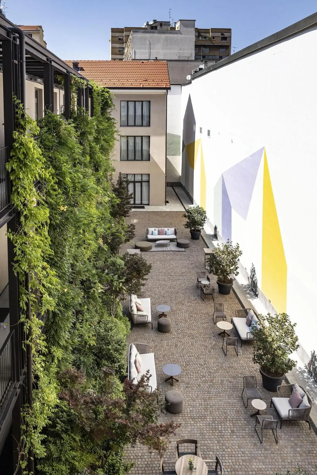 Terrace, Savona 18 Suites, Milan