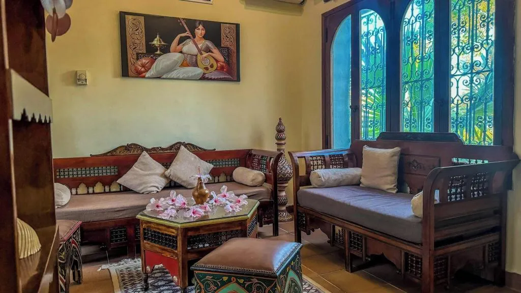 Lobby, Dar El Bhar, Tunisia