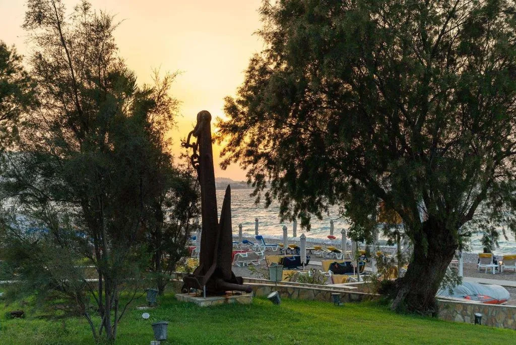 Beach, Dionysos, Rhodes