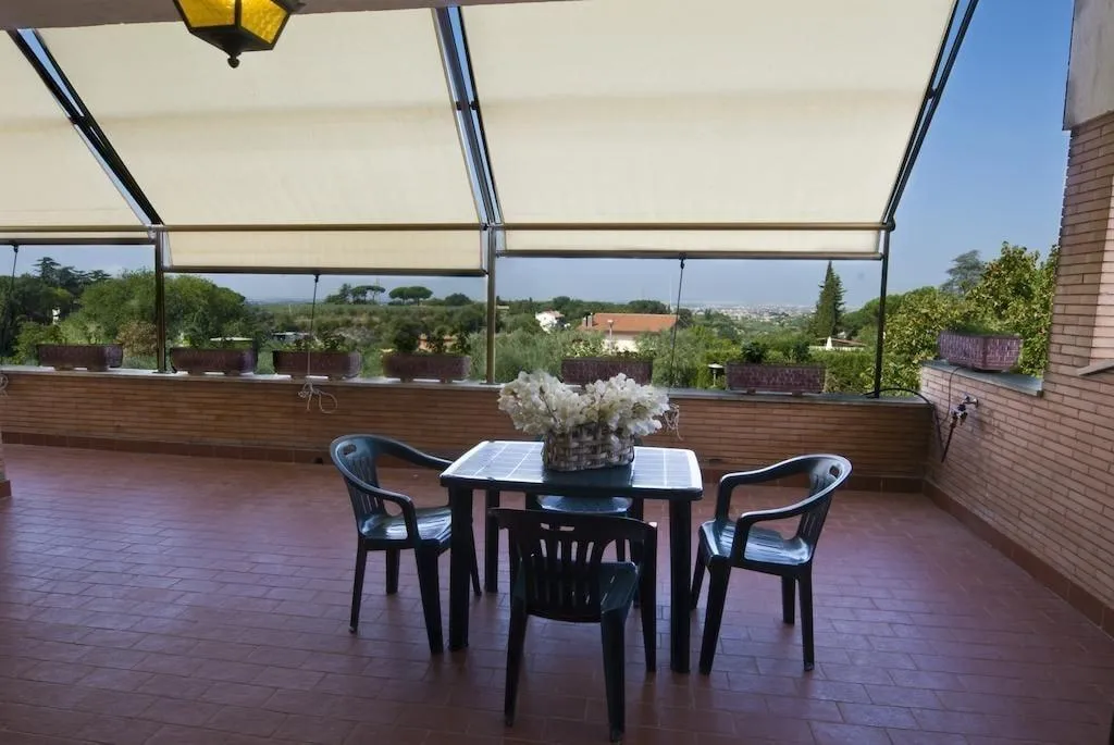 Terrace, Villino Fiorella, Rome