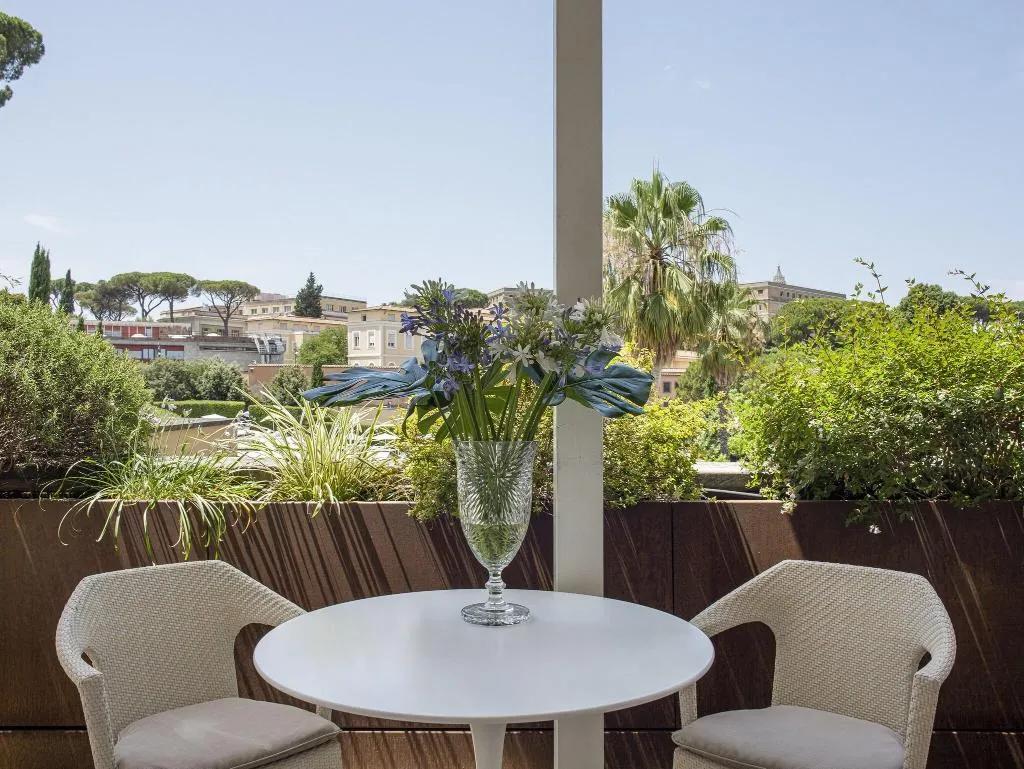 Terrace, Villa Agrippina Gran Meliá, Rome