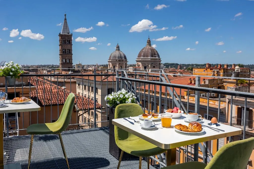 Restaurant, Palladium Palace, Rome