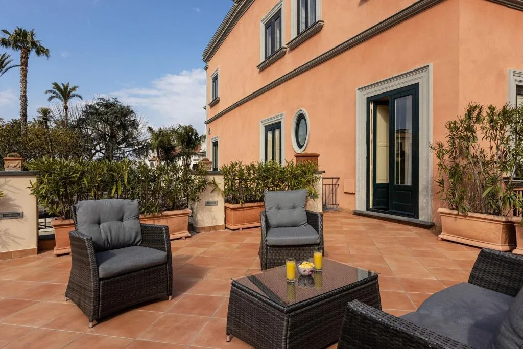 Terrace, Palazzo Marziale, Naples