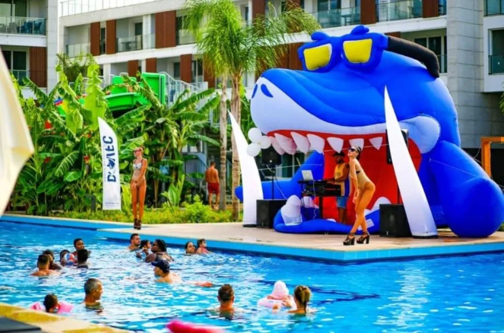 Sports and Entertainment, Courtyard Long Beach Holiday Resort, Cyprus