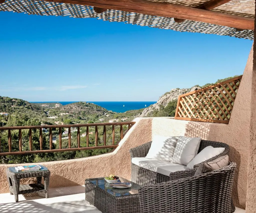DOUBLE DELUXE SEA VIEW Room, Relais Villa Carola, Olbia