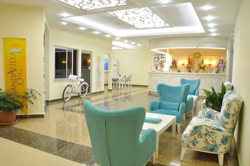 Lobby, Grand Atilla Hotel, Antalya