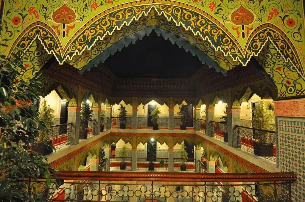 General view, Riad Reda, Fez
