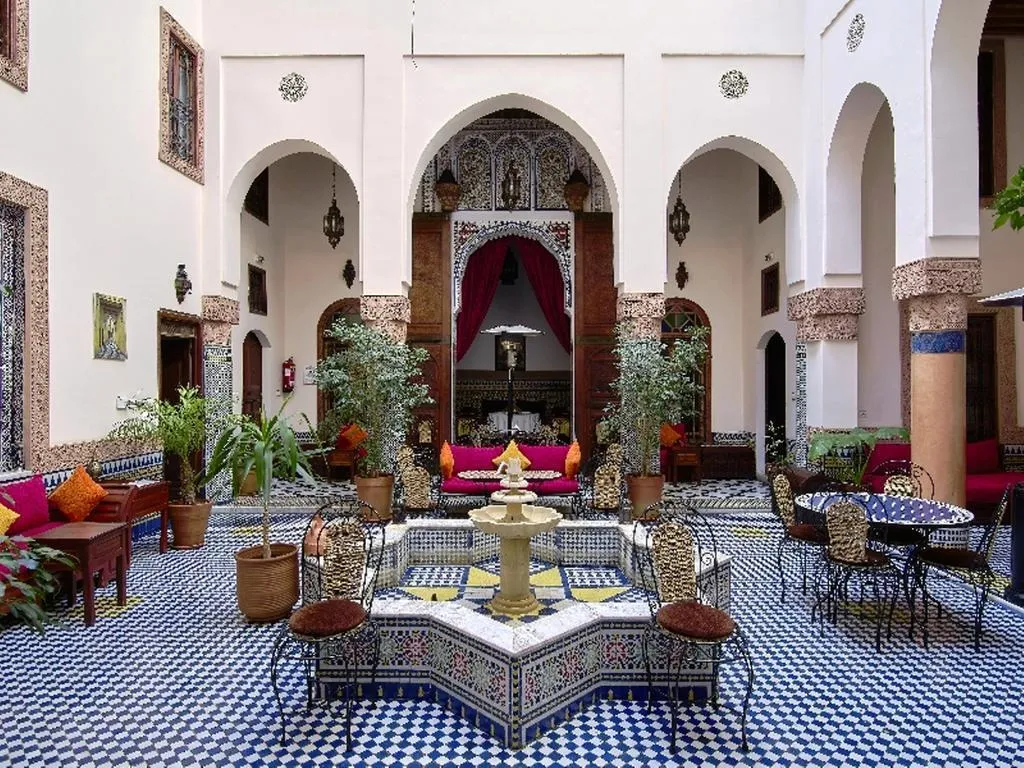 General view, Riad Ahlam, Fez