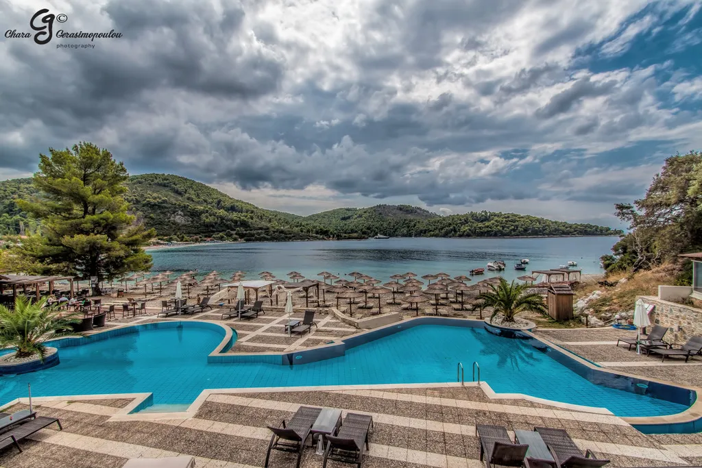 Pool, Blue Green Bay 3K, Skiathos