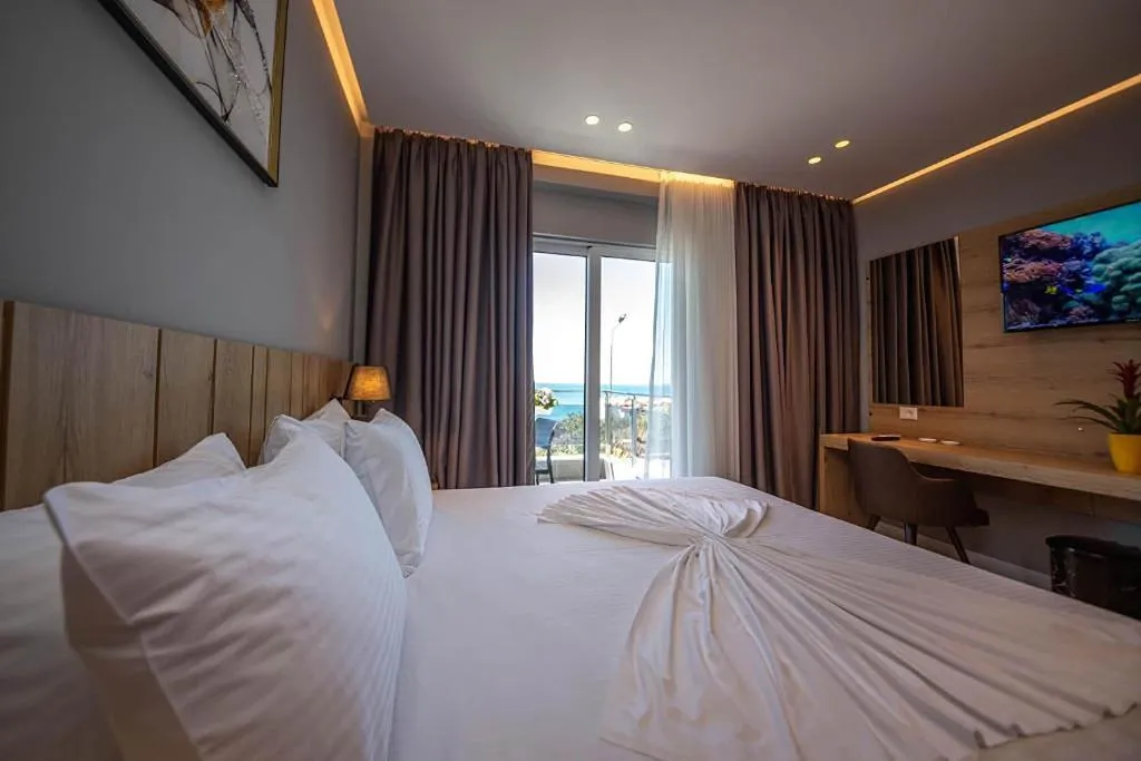Room, Azure Inn Hotel, Southern Albania