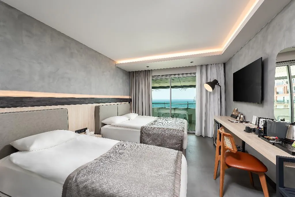DOUBLE SINGLE USE SEA VIEW Room, White City Resort Hotel, Antalya